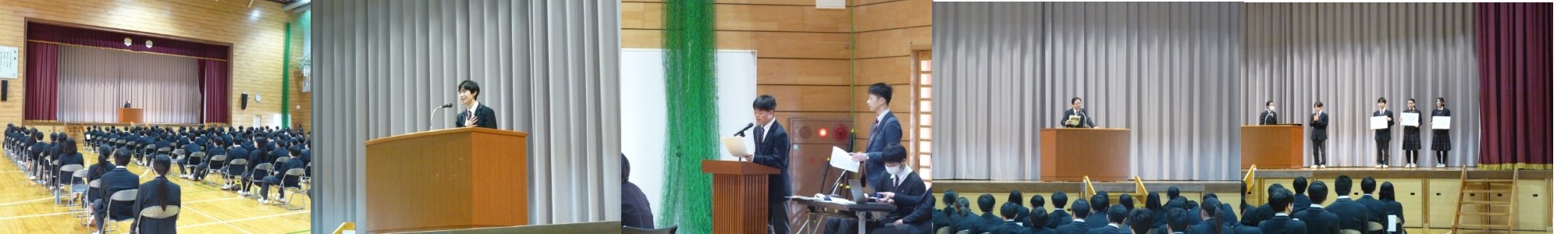 中学「弁論大会」開催